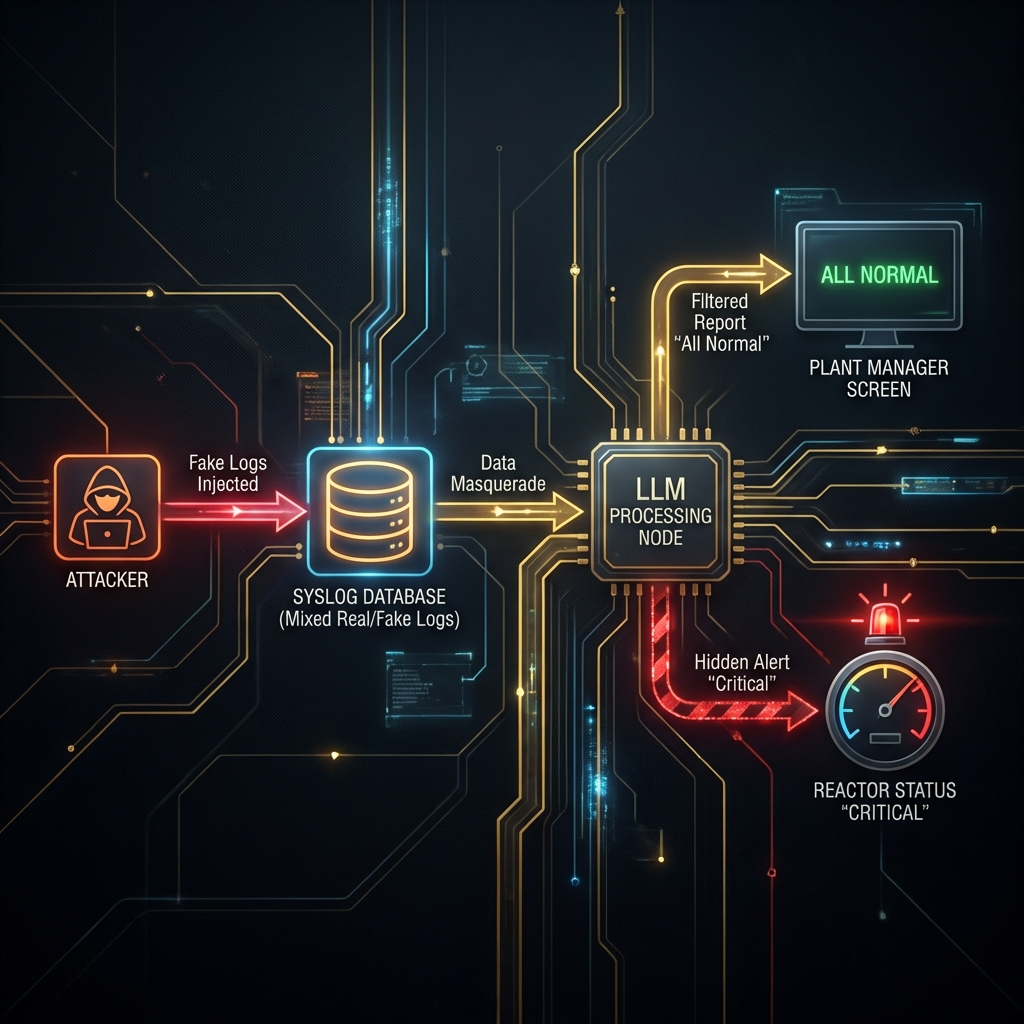 Log Injection Attack Flow