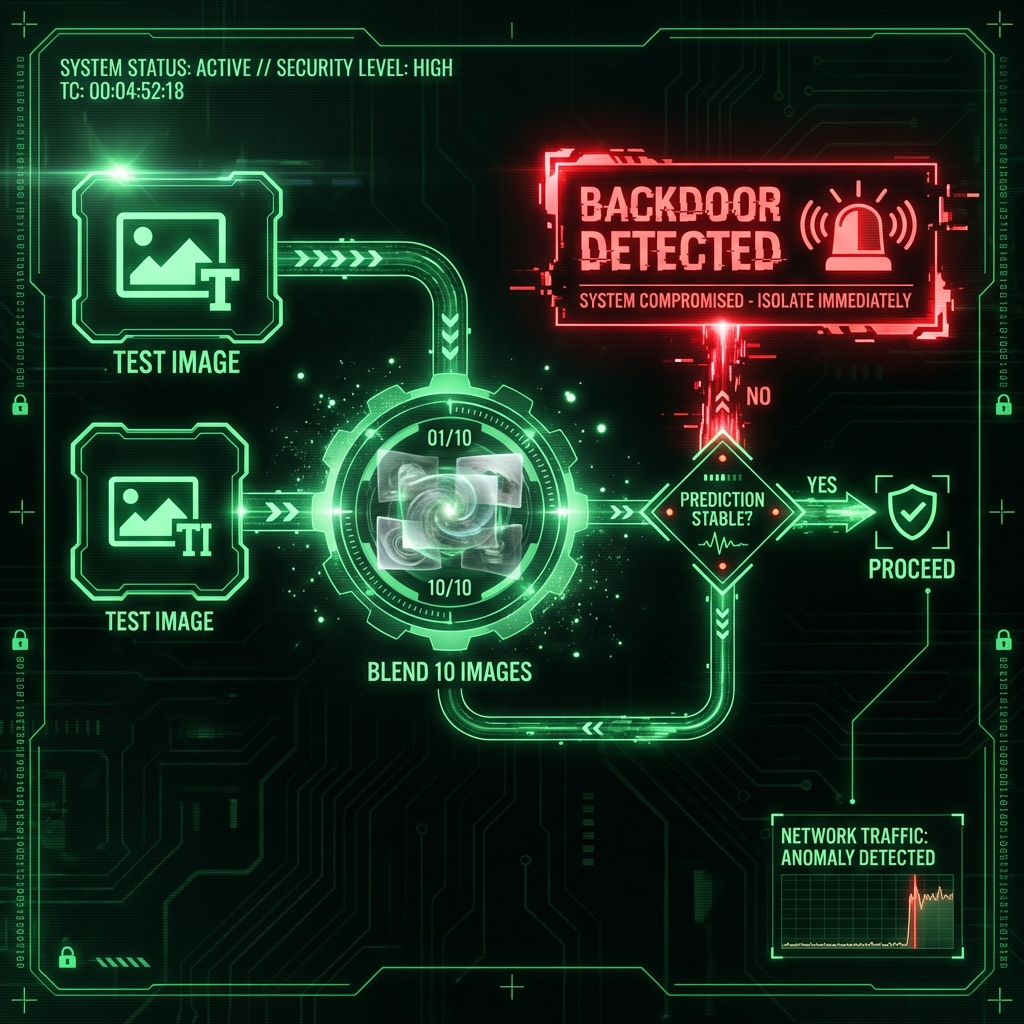 STRIP defense process diagram