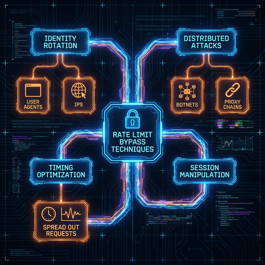 Rate Limit Bypass Taxonomy Diagram