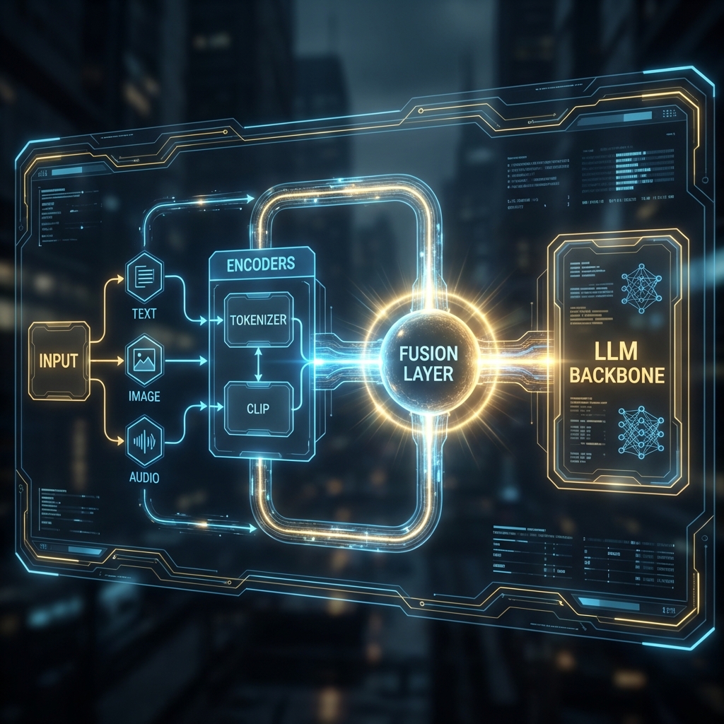 Multimodal AI Pipeline Architecture Diagram