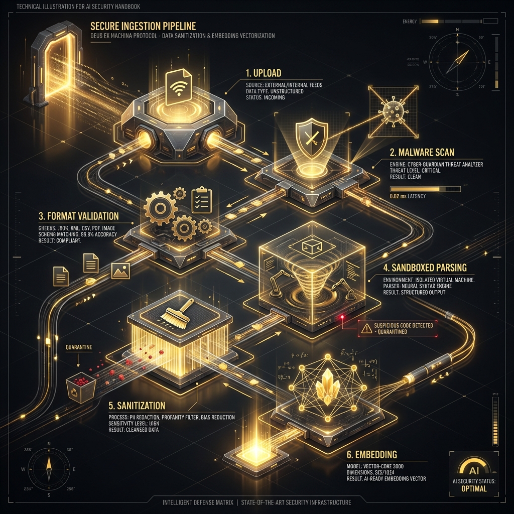 Secure Document Ingestion Pipeline